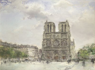 Notre Dame door Pierre Jacques Pelletier